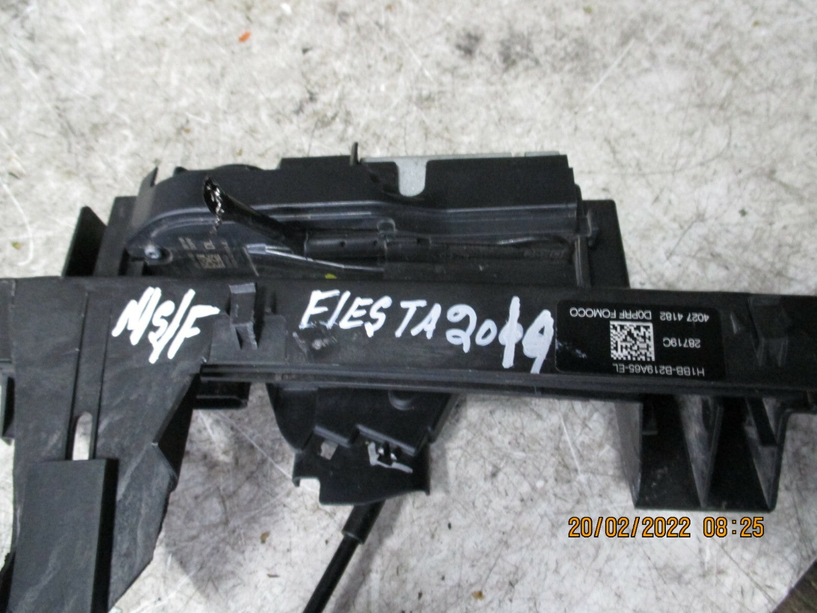 FORD FIESTA 2019 MK8 NSF FRONT PASSENGER SIDE DOOR LOCK MECHANISM H1BBB219A65