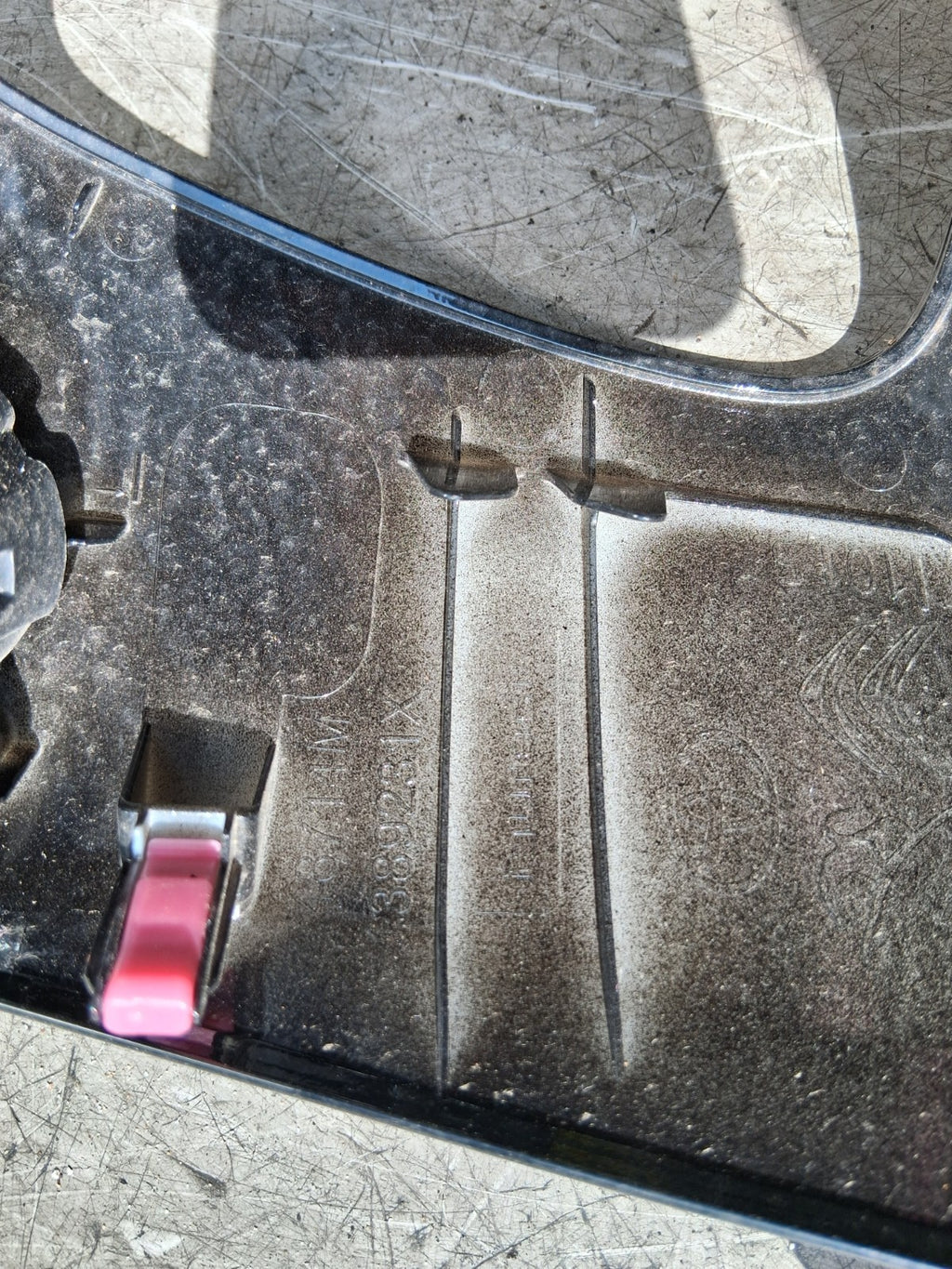 2019 PEUGEOT 108 CENTRE DASHBOARD DASH DISPLAY SWITCH SURROUND TRIM 554050H040