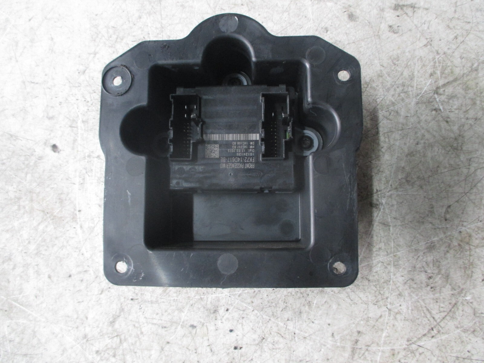 JAGUAR XE 2016 NSR PASSENGER SIDE REAR DOOR CONTROL MODULE FK7214D619BE