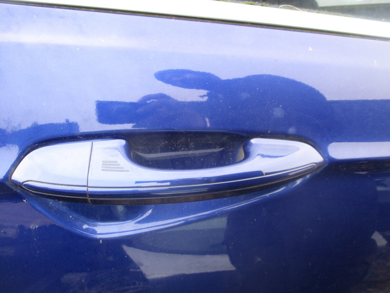 2017 FORD MONDEO MK5 HATCHBACK OSR DRIVER SIDE REAR EXTERIOR DOOR HANDLE BLUE LD