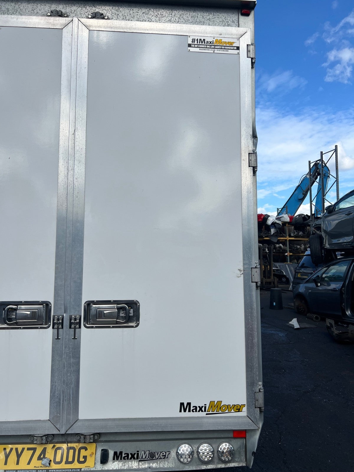 2024 FIAT DUCATO MK3 BOX LUTON OSR DRIVER SIDE REAR VAN DOOR