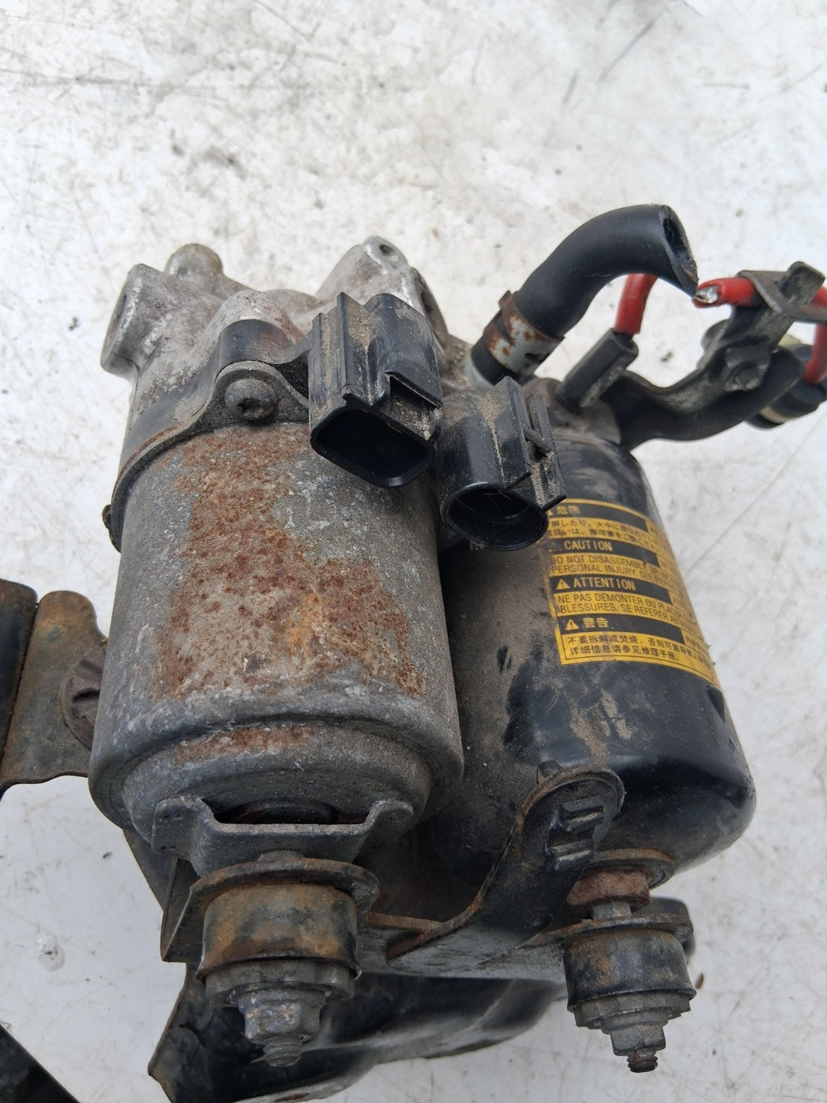 2014 TOYOTA PRIUS MK3 1.8 PETROL ABS PUMP AND MODULATOR 4707047050