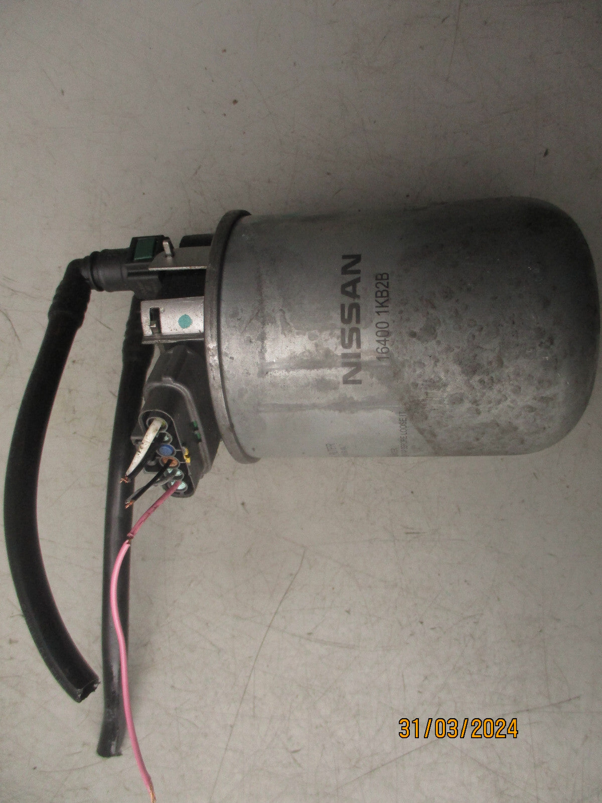 2013 NISSAN JUKE 1.5 DIESEL FUEL FILTER HOUSING 164001KB2B