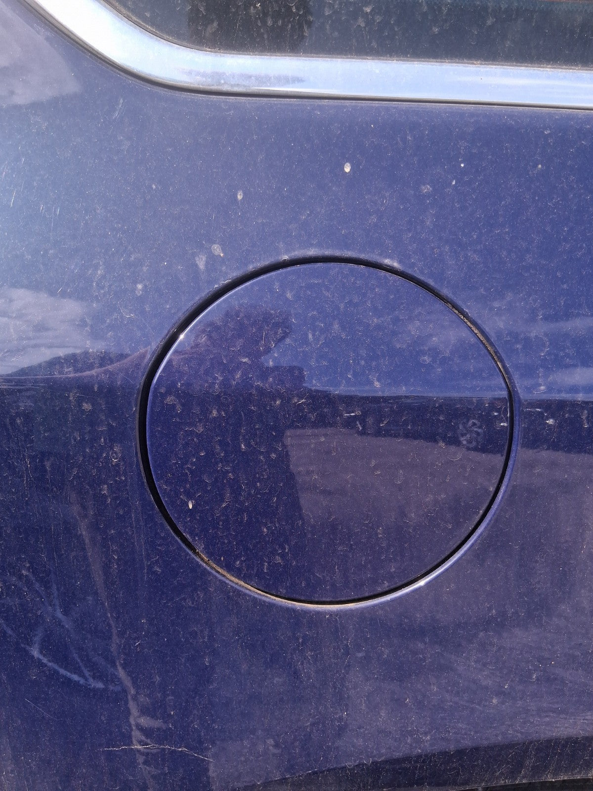 2013 VAUXHALL ASTRA J ESTATE FUEL FLAP LID COVER BLUE