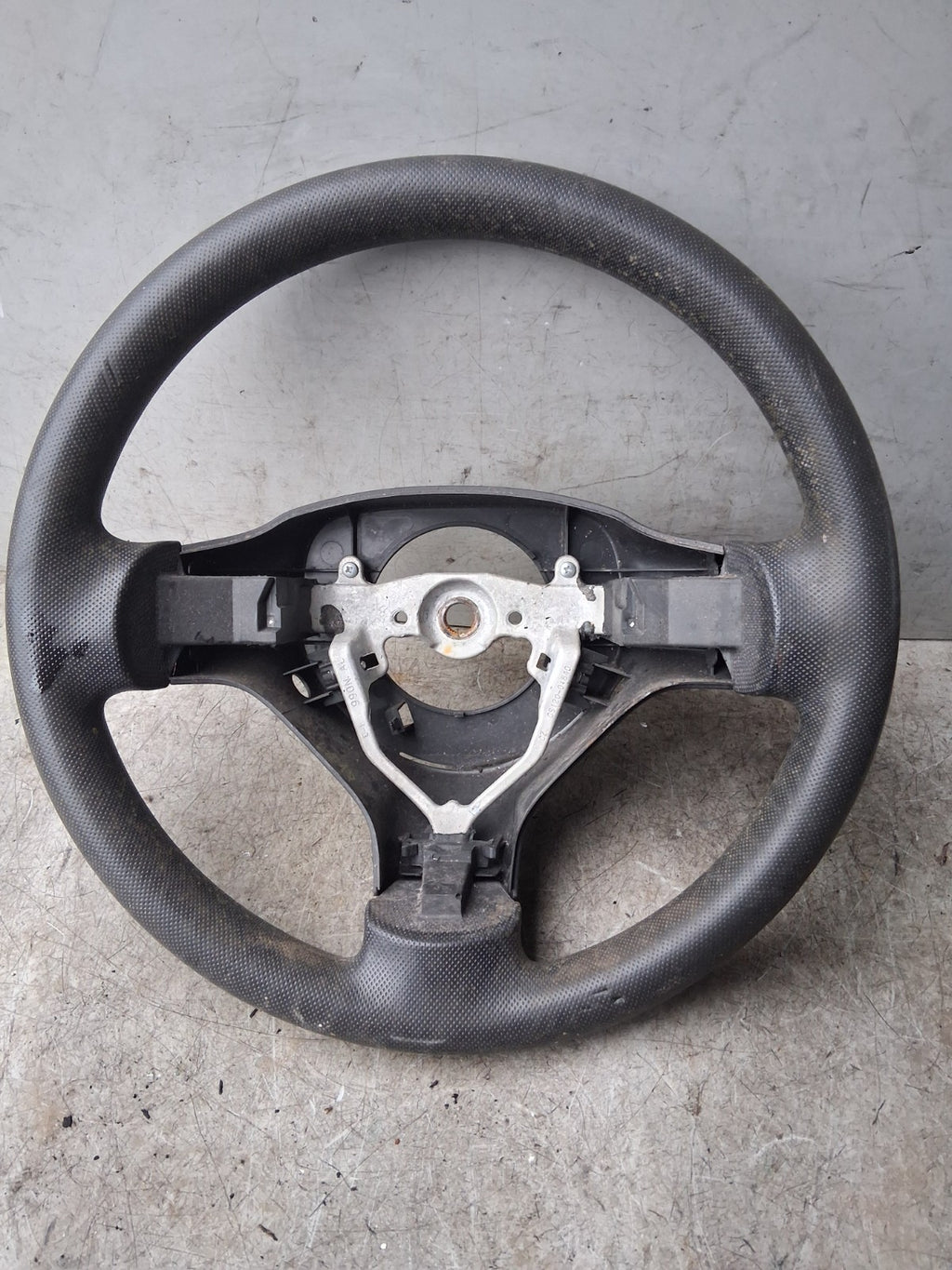 2008 CITROEN C1 3 DOOR STEERING WHEEL BLACK
