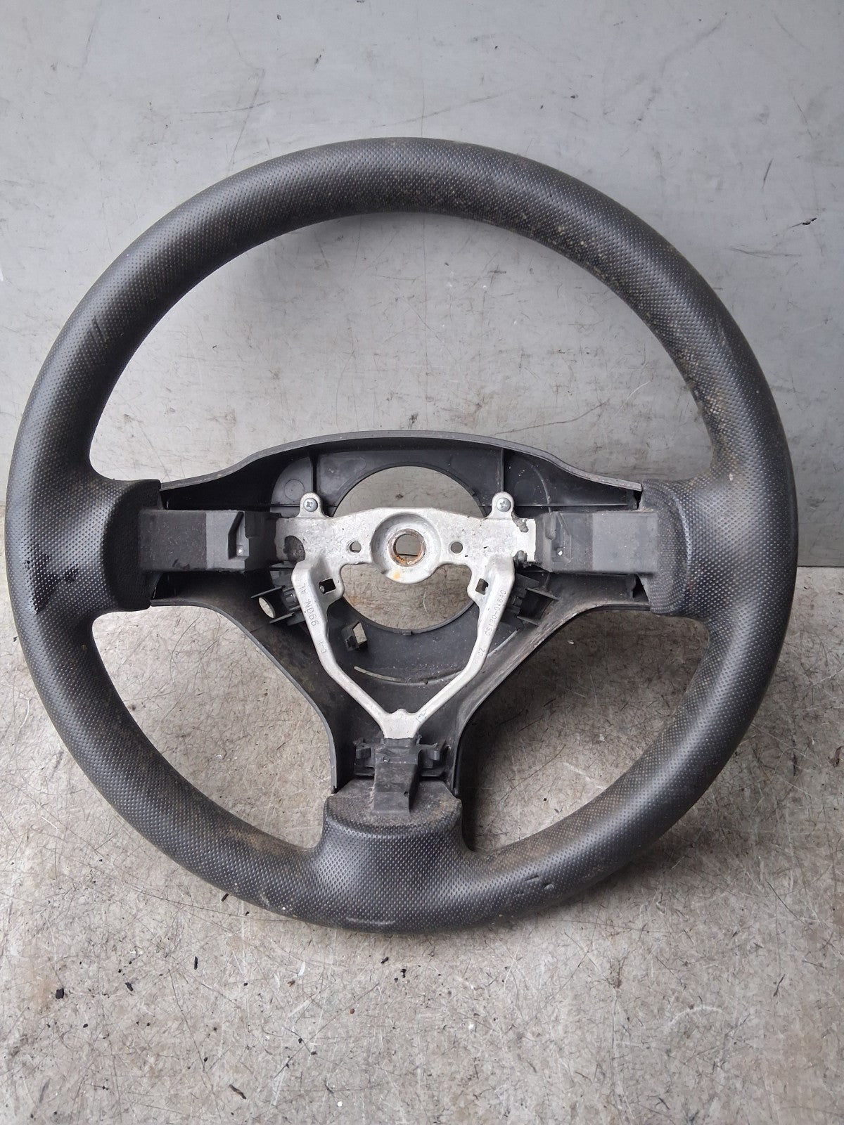 2008 CITROEN C1 3 DOOR STEERING WHEEL BLACK
