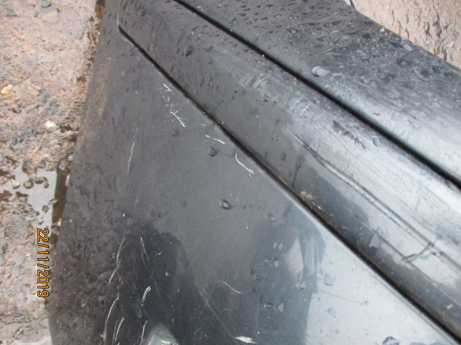 VW VOLKSWAGEN POLO MK3 9N2 FACELIFT FRONT BUMPER GREY