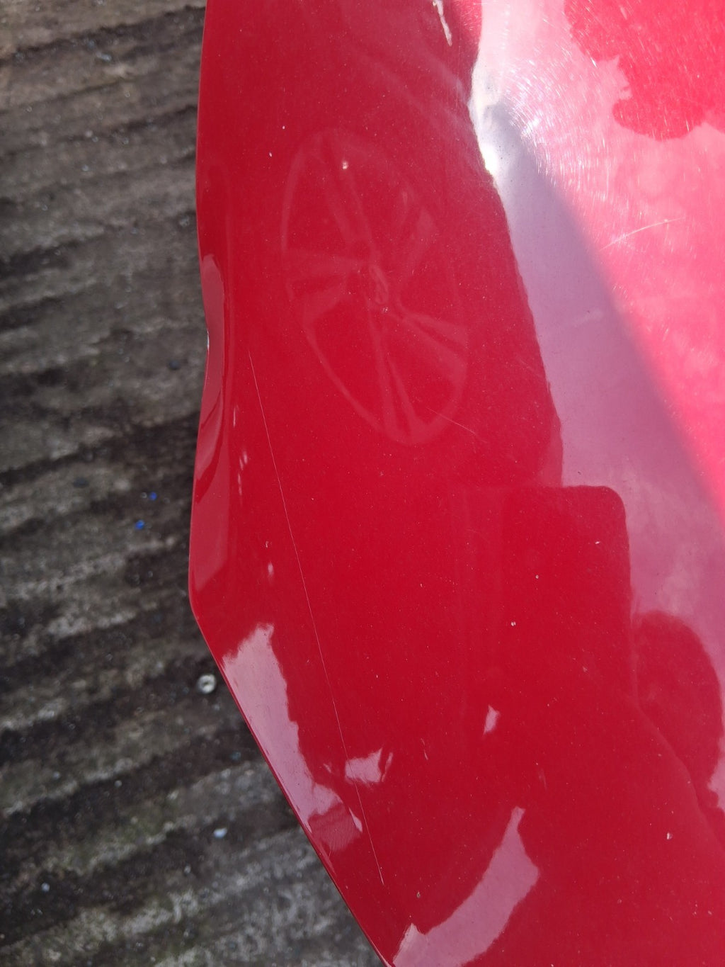 2016 HONDA CIVIC MK9 FACELIFT HATCHBACK FRONT BONNET HOOD PANEL RED R81