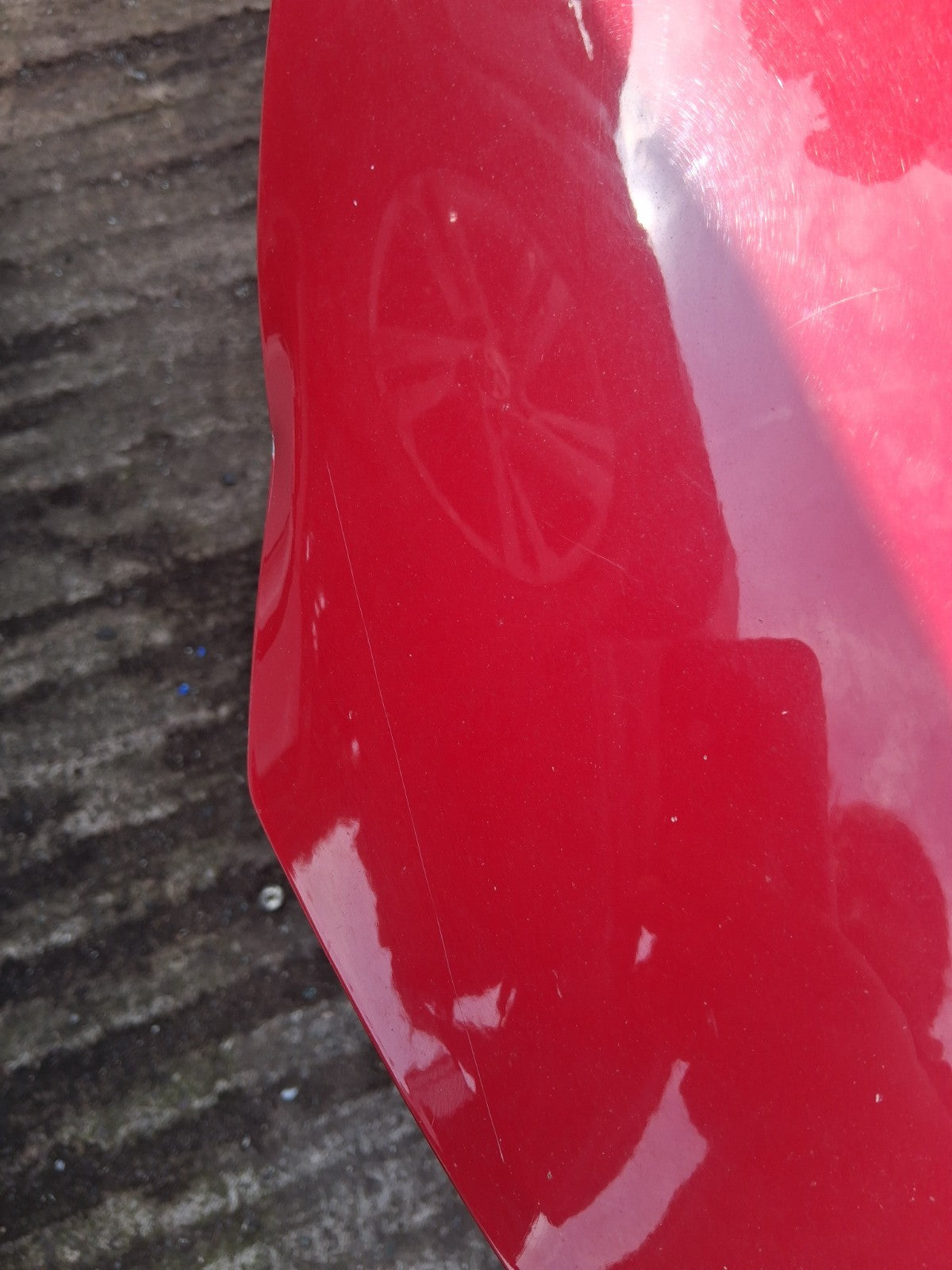 2016 HONDA CIVIC MK9 FACELIFT HATCHBACK FRONT BONNET HOOD PANEL RED R81