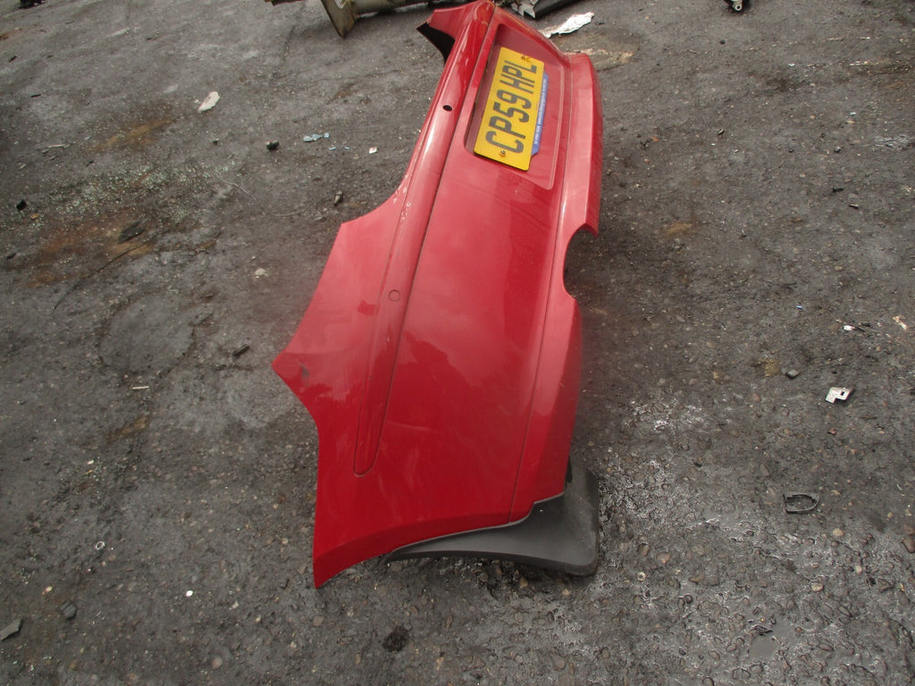 2009 BMW 1 SERIES E82 118D HATCHBACK REAR COMPLETE BUMPER & PDC SENSOR RED A61