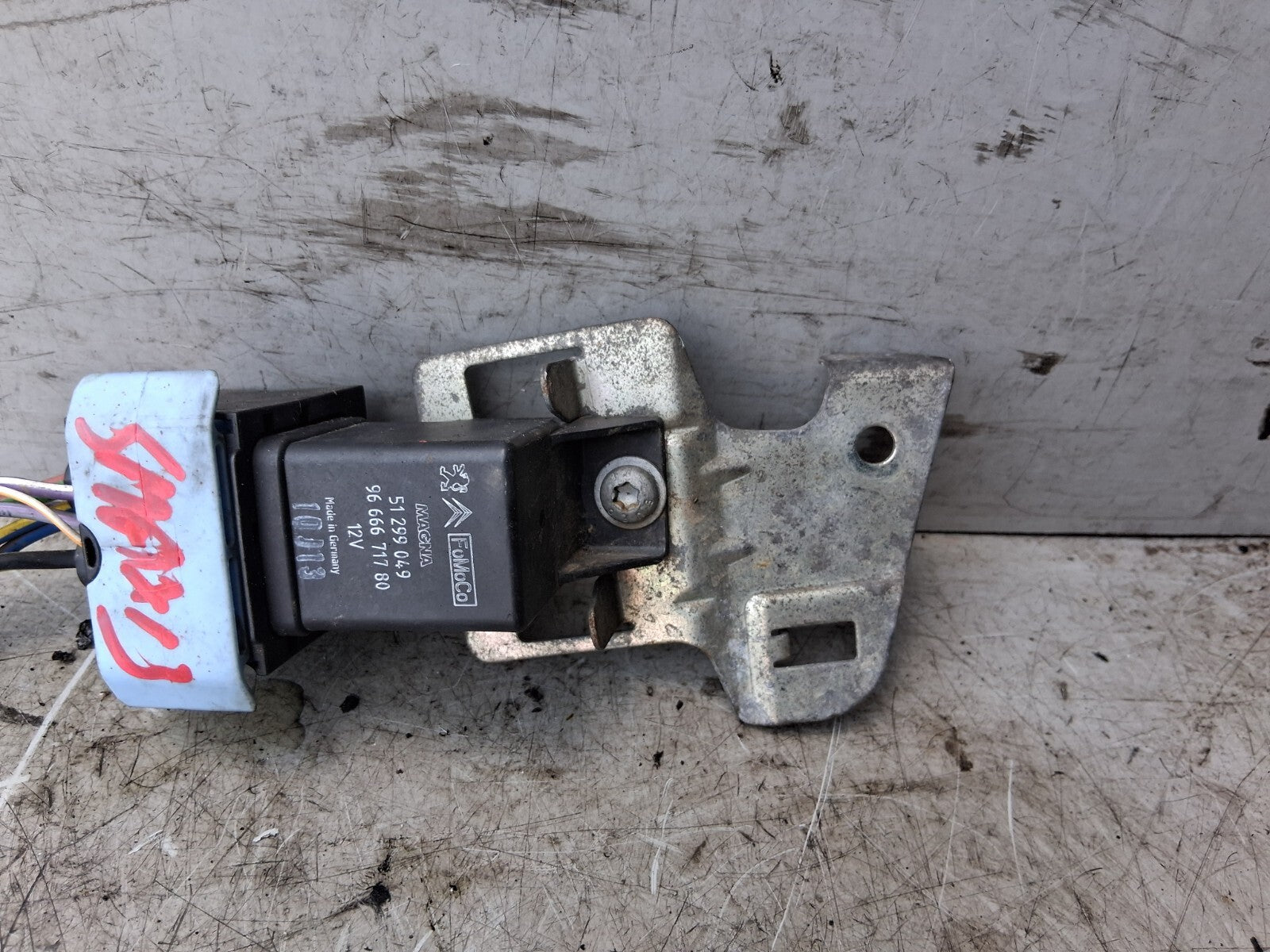 2013 FORD S MAX MK1 WINDSCREEN GLOW PLUG RELAY 9666671780