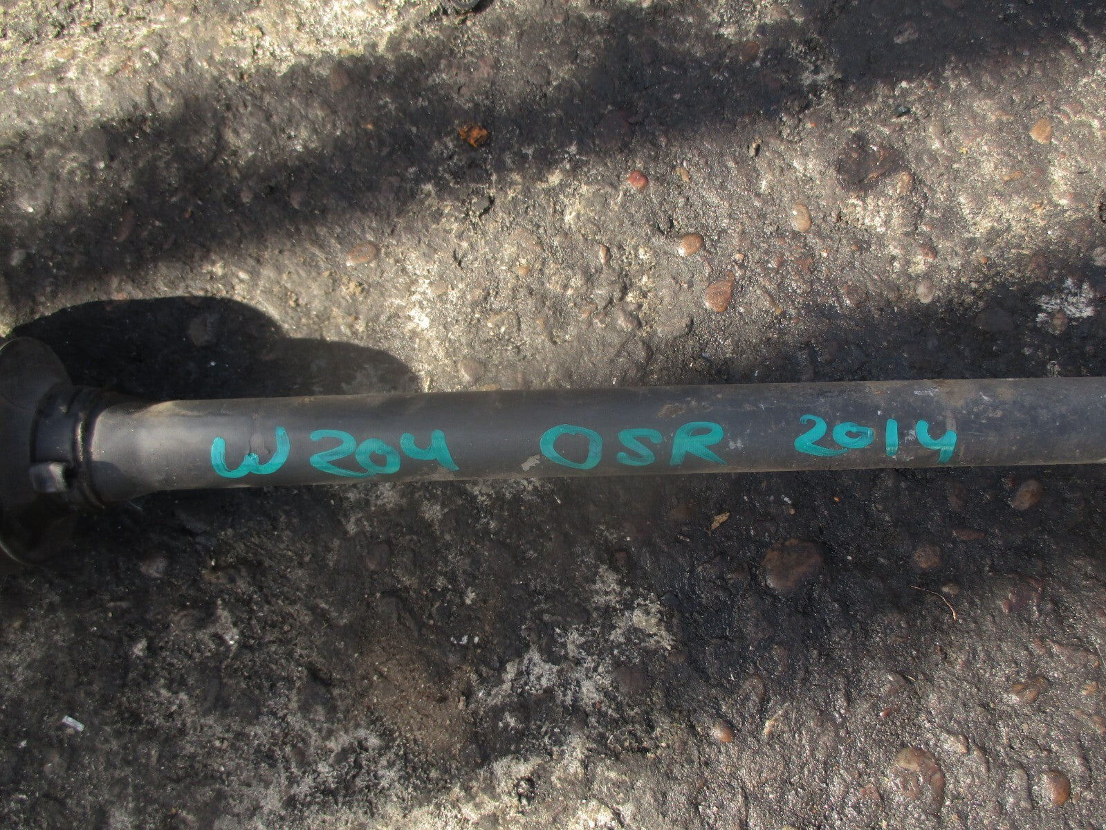 2014 MERCEDES BENZ C CLASS W204 OSR DRIVER SIDE REAR DRIVESHAFT A2113570091