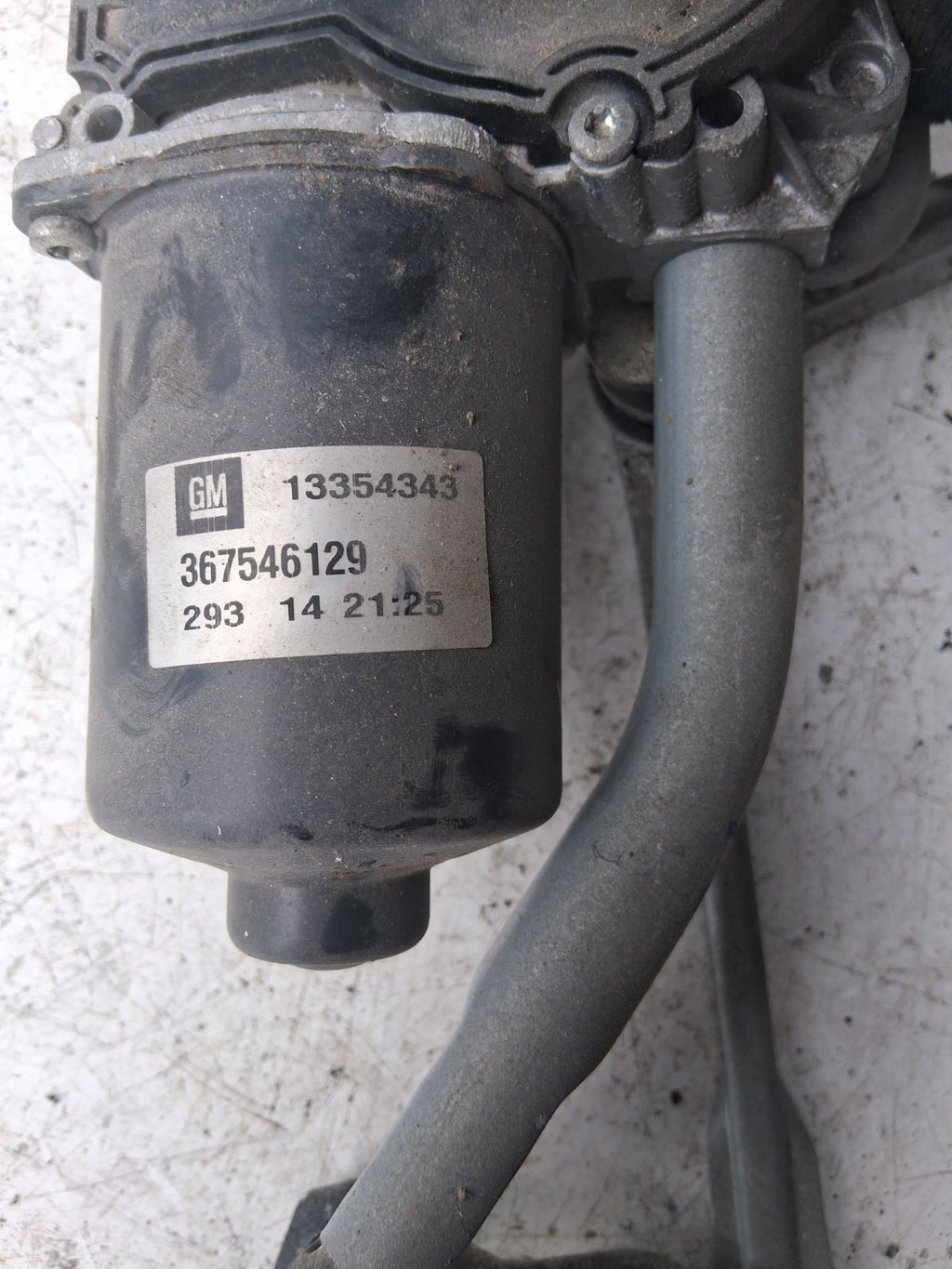 2015 VAUXHALL ADAM FRONT WIPER MOTOR LINKAGE MECHANISM W000032756