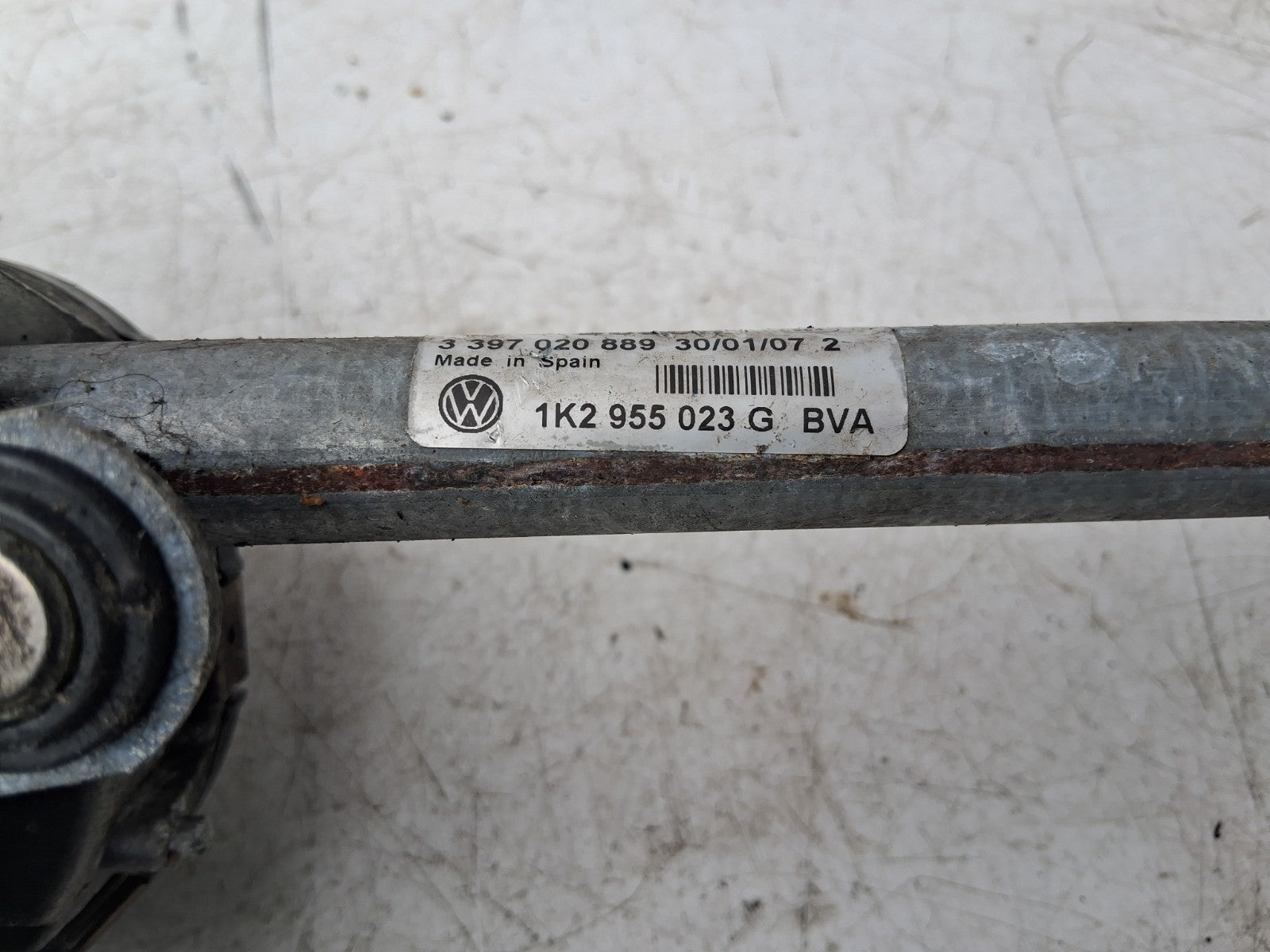 2010 BMW 5 SERIES F10 FRONT WINDSCREEN WIPER MOTOR LINKAGES 7272452