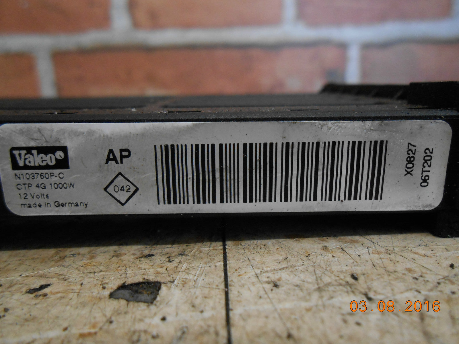 RENAULT MEGANE SCENIC MK2 2004 4 X HEATER RESISTOR ELEMENT CORE 664447A-E