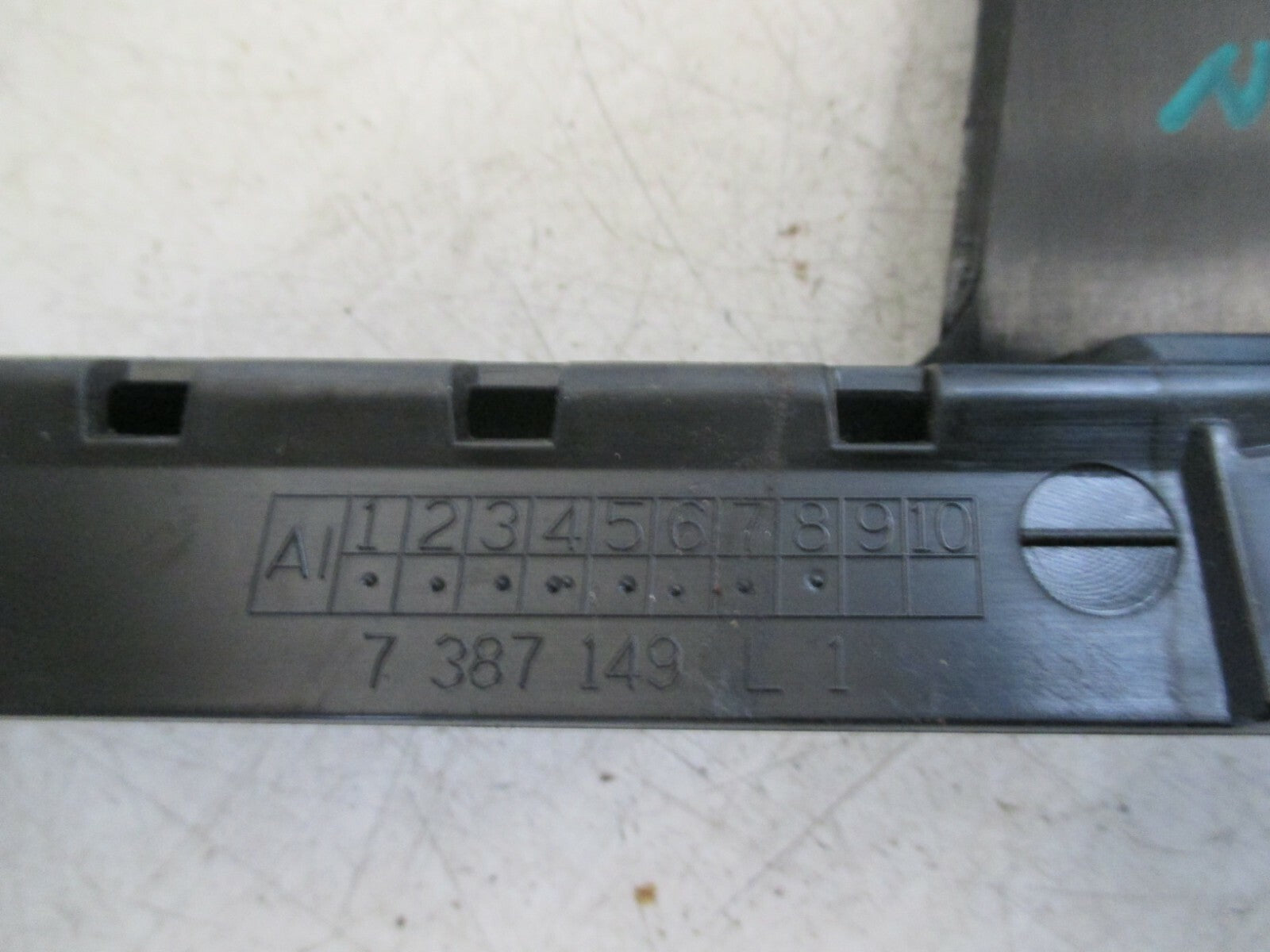 MINI CLUBMAN 2016 MK2 F54 NSR REAR PASSENGER SIDE DOOR COVER B COLUMN 7387149