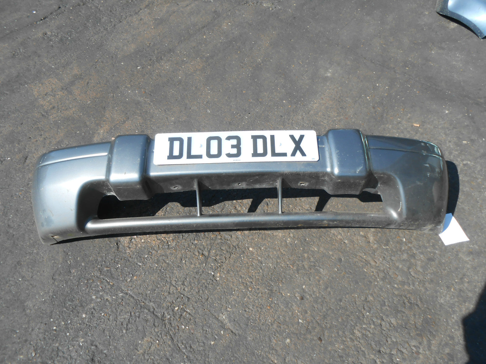 KIA SPORTAGE K00 2003 FRONT BUMPER YL COOL SILVER