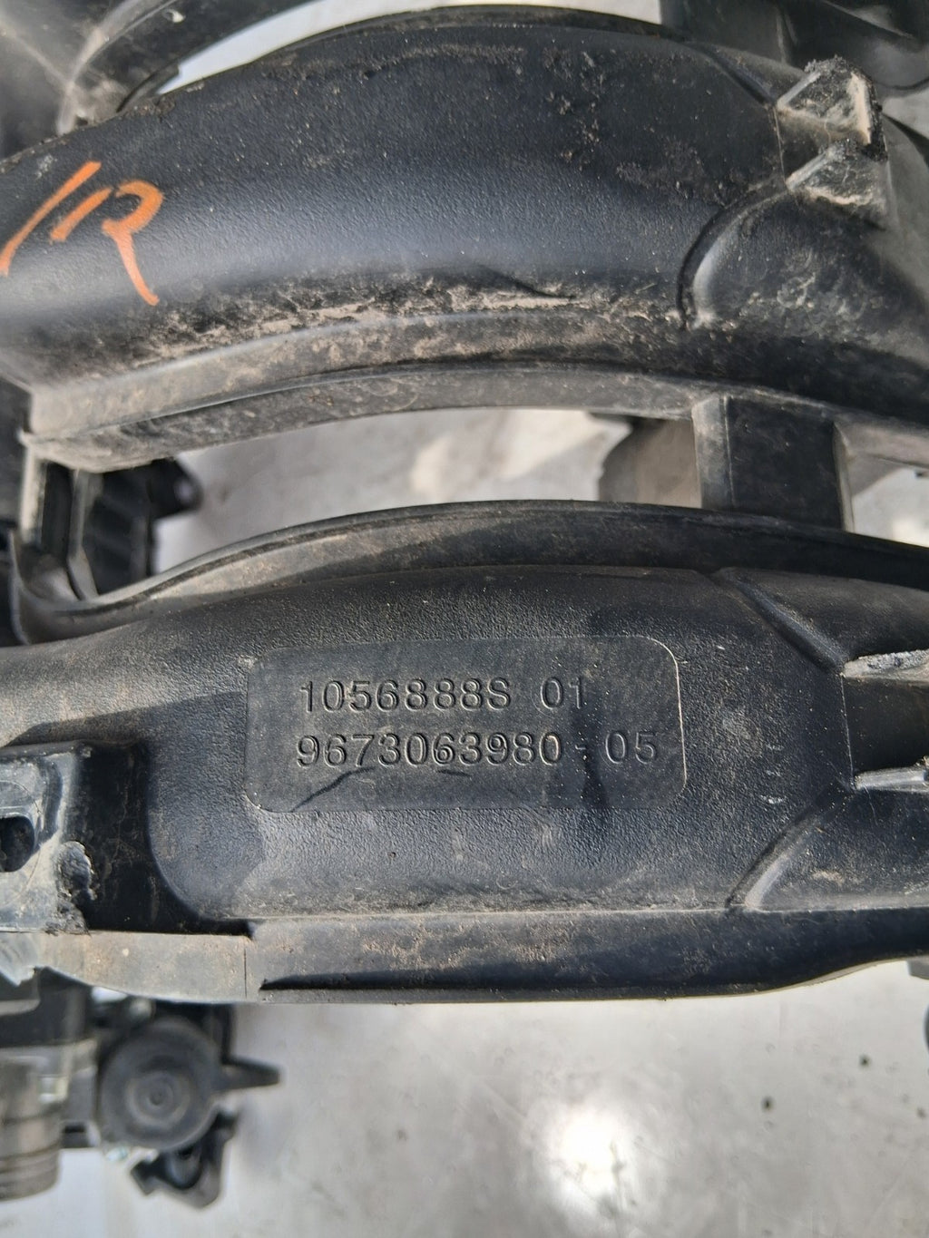 2012 PEUGEOT 208 1.2 PETROL INTAKE MANIFOLD 9673063980