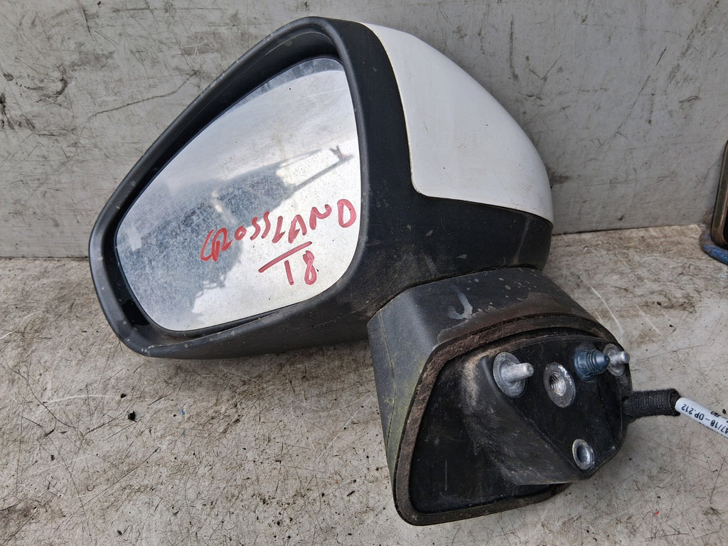 VAUXHALL CROSSLAND X 2018 NSF PASSENGER SIDE FRONT LEFT ELECTRIC WING MIRROR