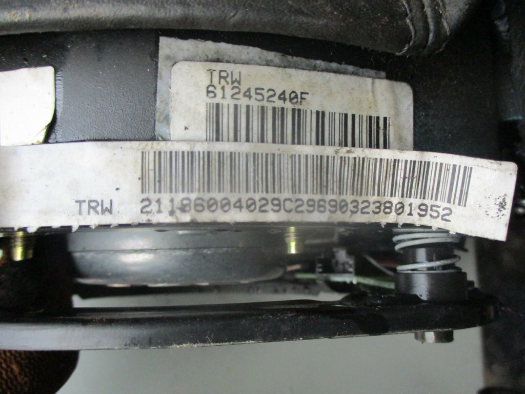 MERCEDES E CLASS W211 2004 STEERING WHEEL AIRBAG & SWITCHES 61245240F 2118600402