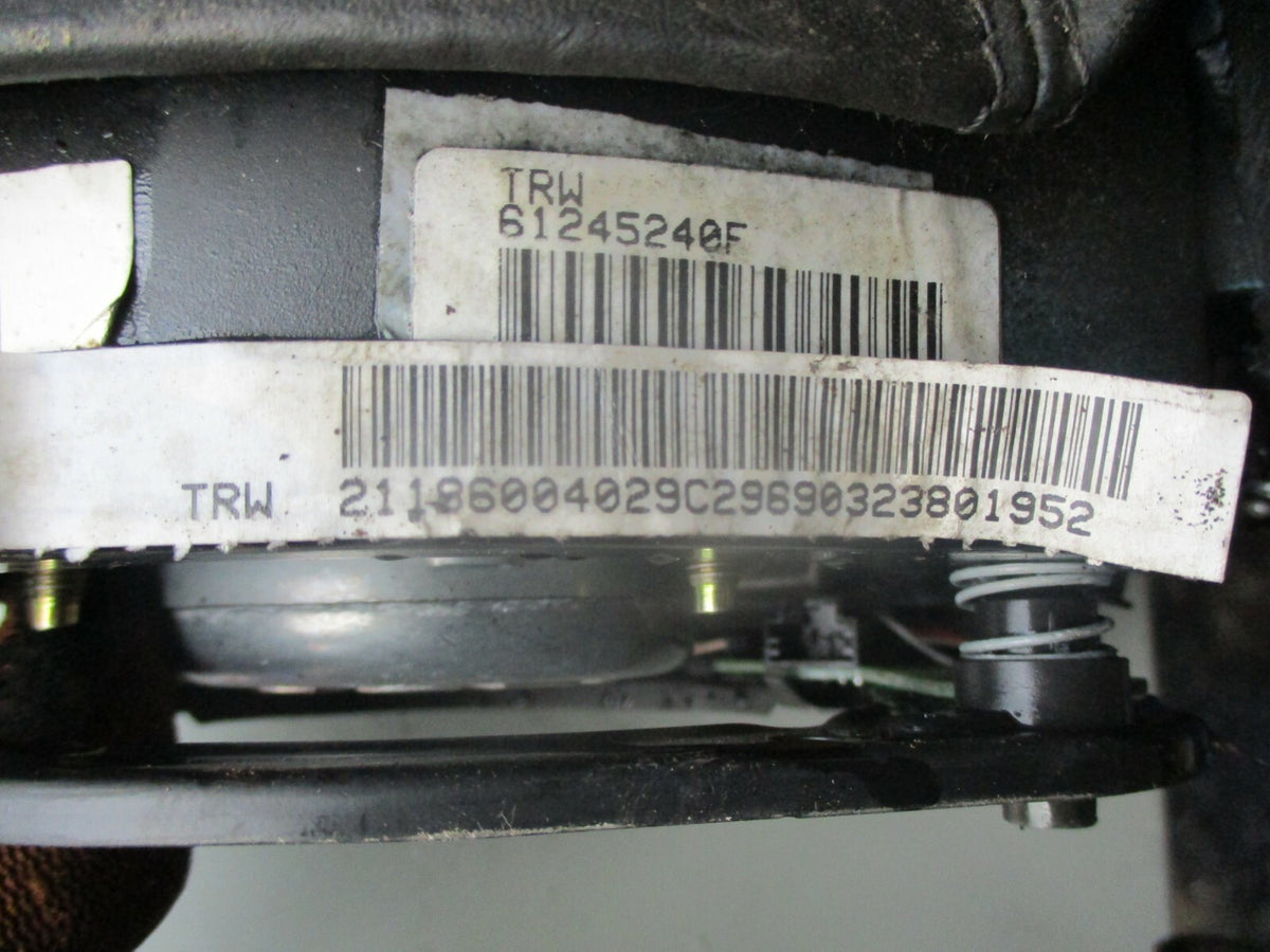 MERCEDES E CLASS W211 2004 STEERING WHEEL AIRBAG & SWITCHES 61245240F 2118600402