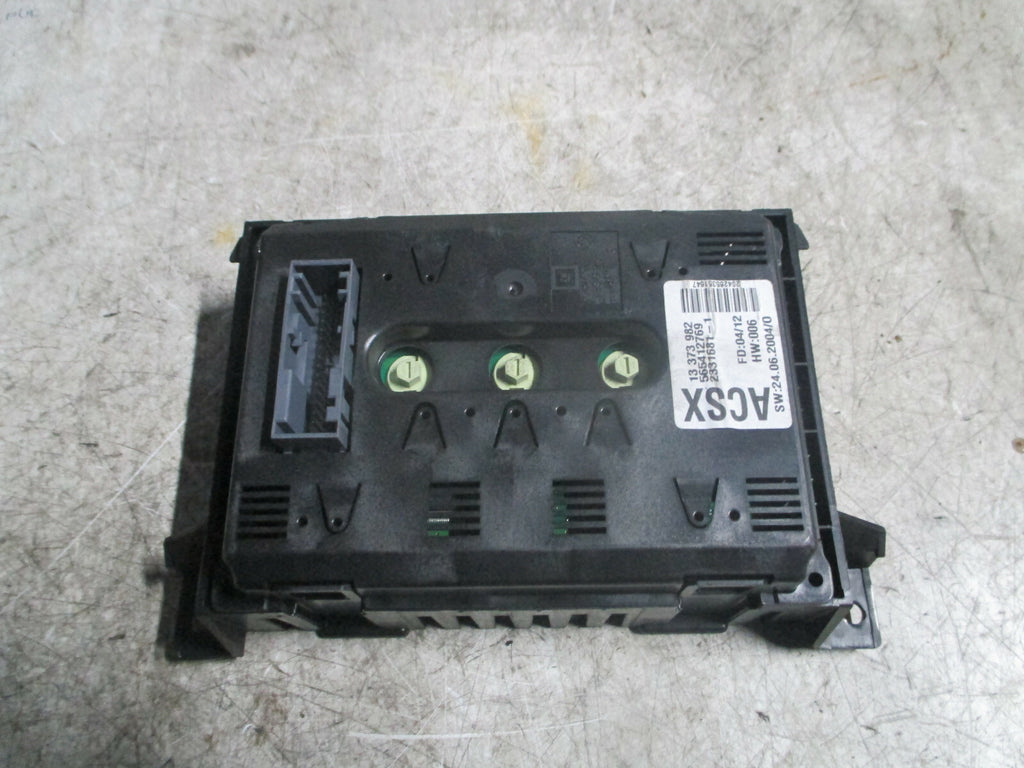 VAUXHALL ASTRA H 2012 DIGITAL DASHBOARD DISPLAY SCREEN 13373982