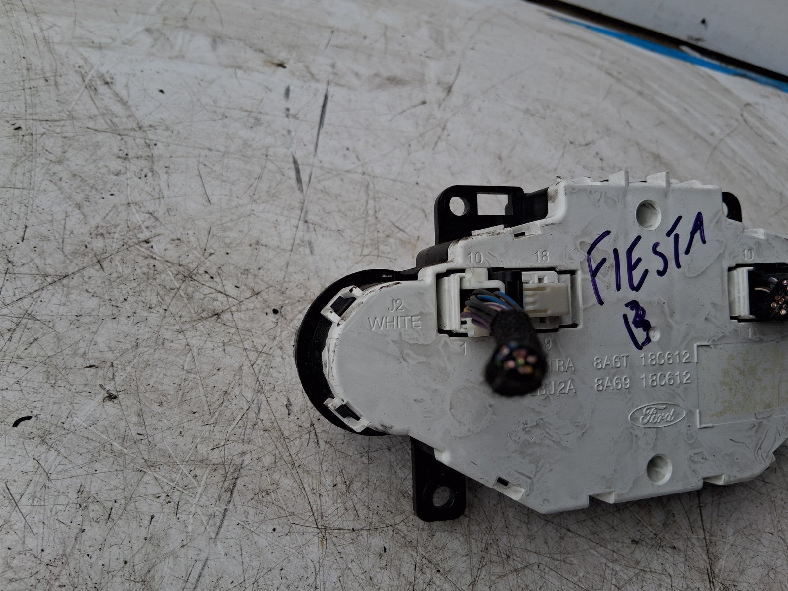 2014 FORD FIESTA MK7 AC HEATER CLIMATE CONTROL SWITCH PANEL 8A6T18C612