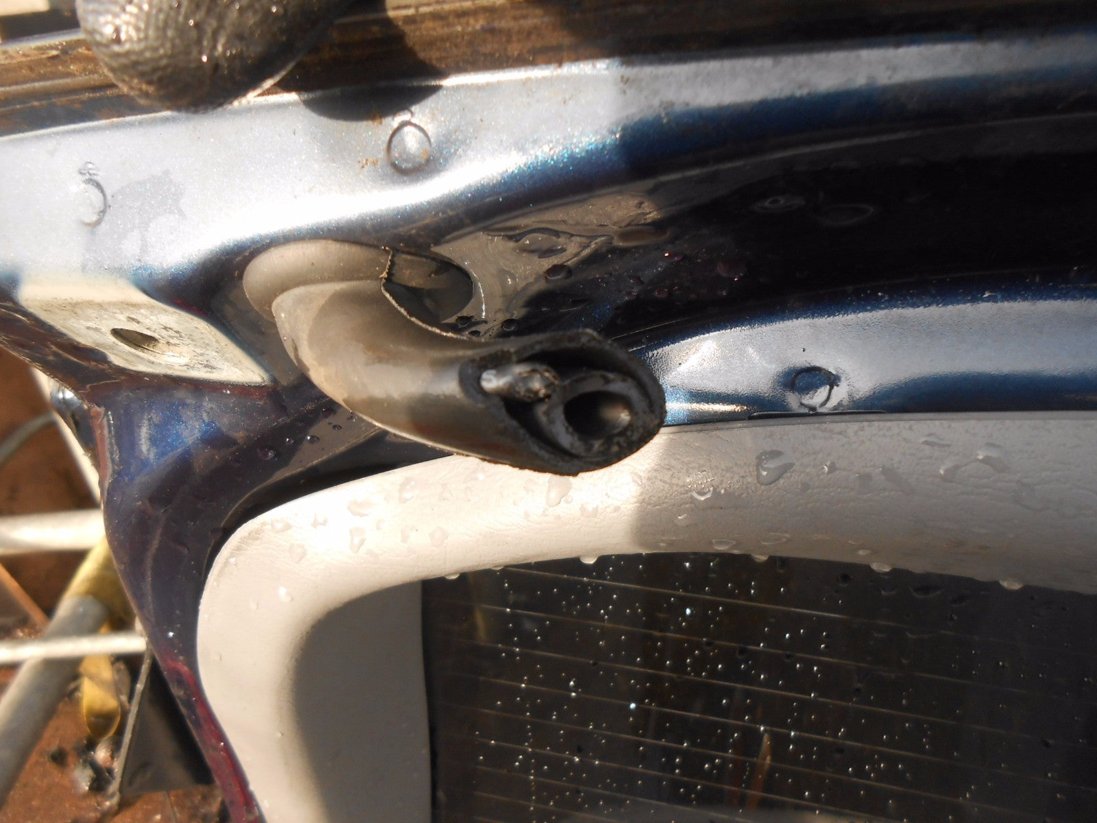 MERCEDES M CLASS M W163 2001 HATCHBACK BOOT LID TAILGATE COMPLETE DARK BLUE