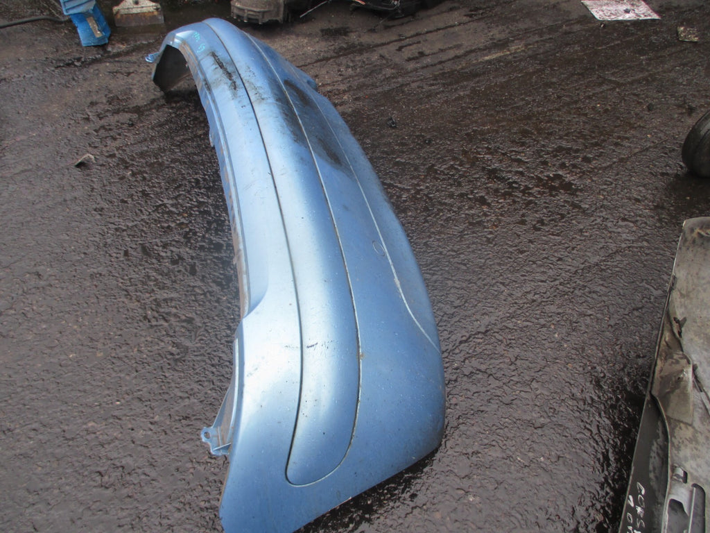 CITROEN C3 MK1 2002 REAR COMPLETE BUMPER BLUE