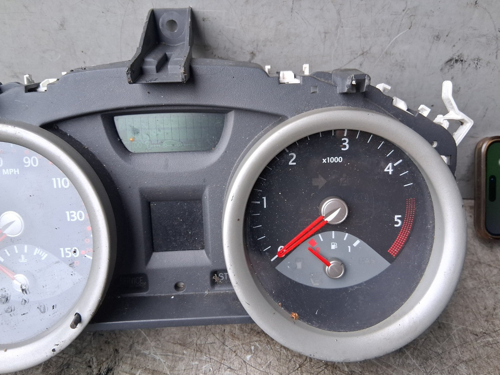 2009 RENAULT MEGANE MK2 SPEEDO SPEEDOMETER INSTRUMENT CLUSTER 8200399702