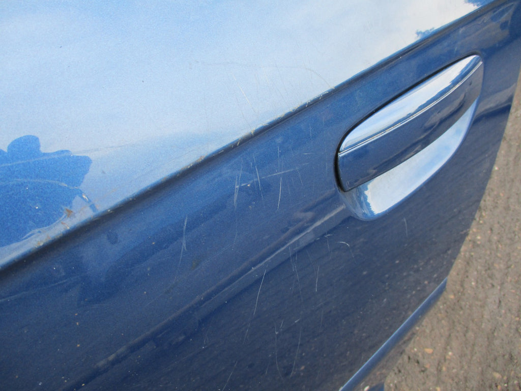 AUDI A3 8P1 MK2 FACELIFT 3 DOOR NS PASSENGER SIDE BARE DOOR LX5U TOPASBLAU