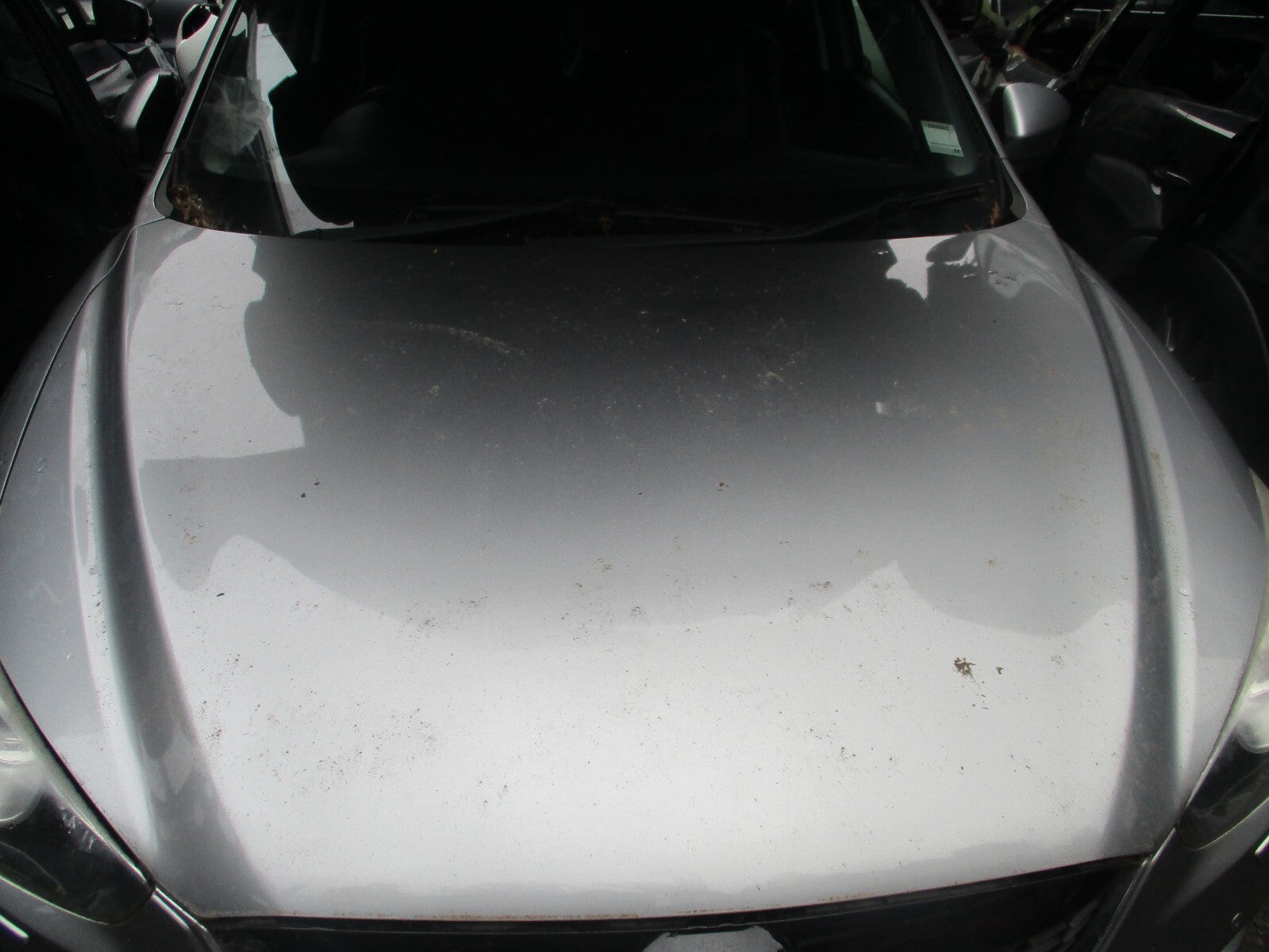 2013 MAZDA CX 5 MK1 FRONT BONNET HOOD LIQUID SILVER P38