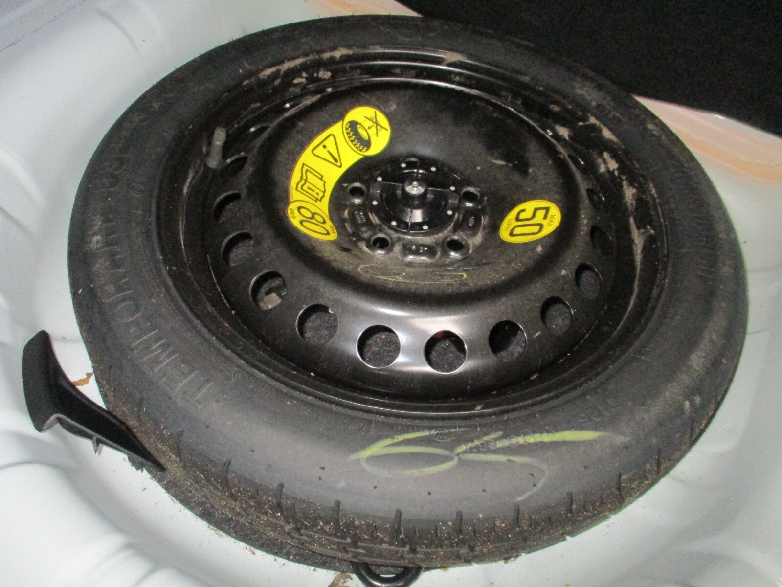 FORD FOCUS MK4 2021 16 INCH SPACESAVER WHEEL WITH TYRE T125/70R16