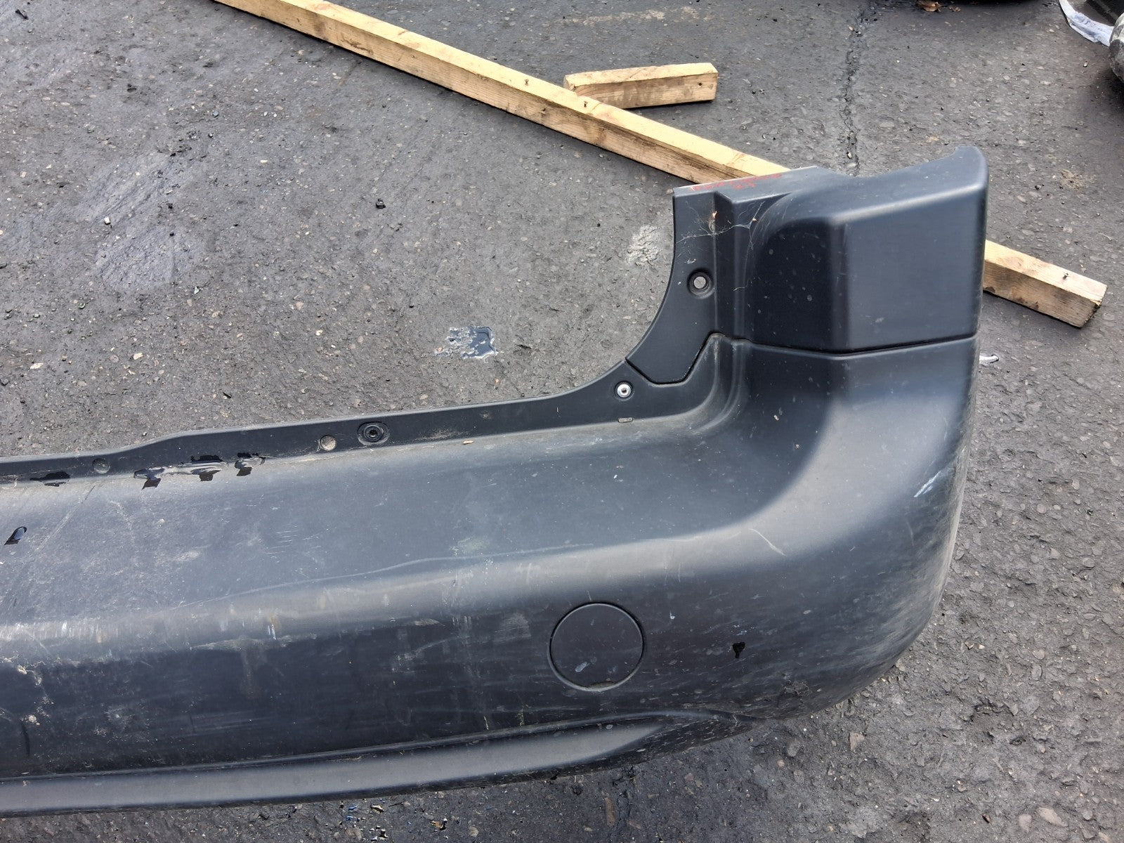 2023 CITROEN BERLINGO MK3 K9 REAR COMPLETE REAR BUMPER BLACK