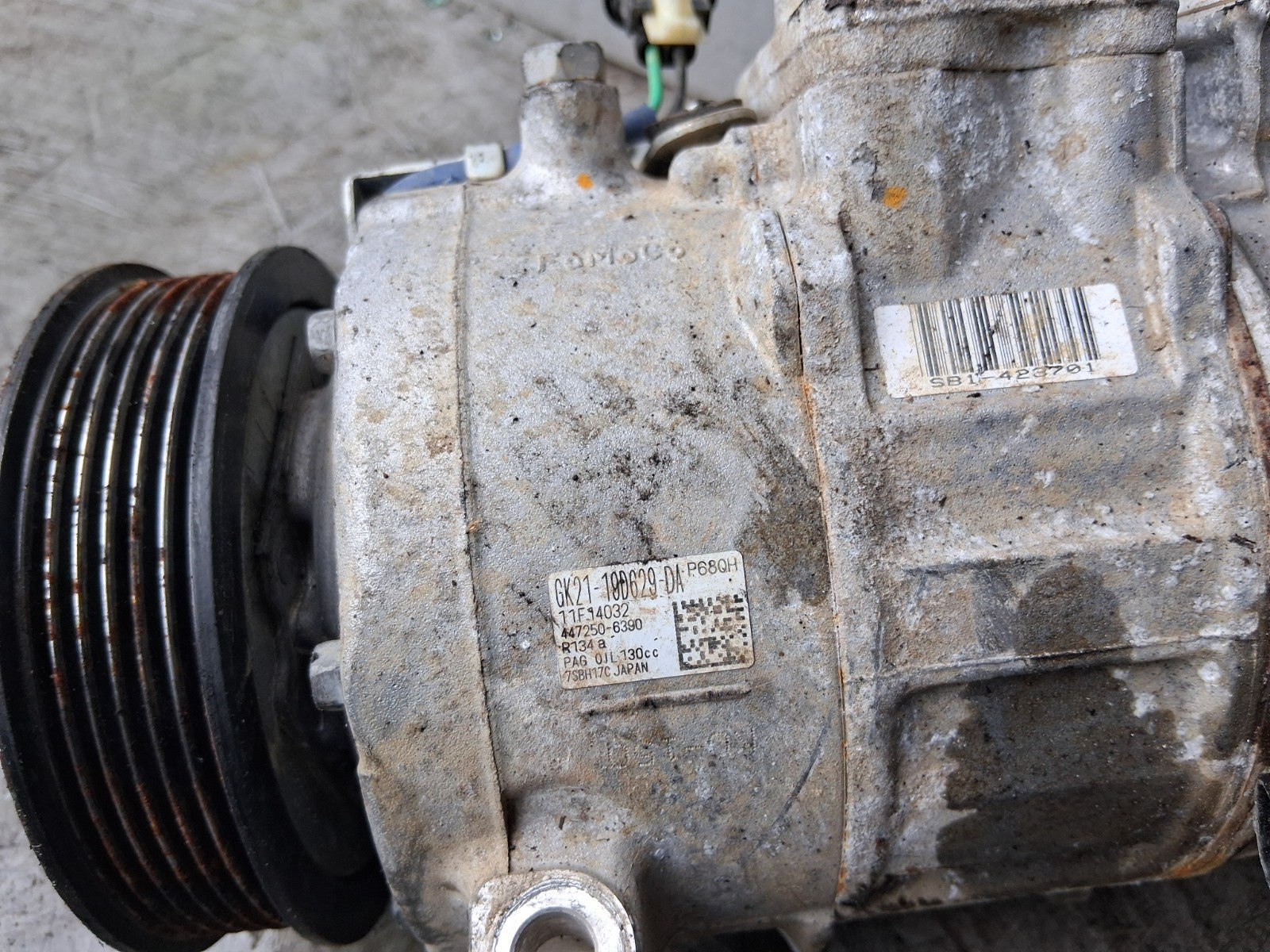 2021 FORD TRANSIT 350 MK8 2.0 DIESEL AC AIR CON COMPRESSOR PUMP GK2119D629DA