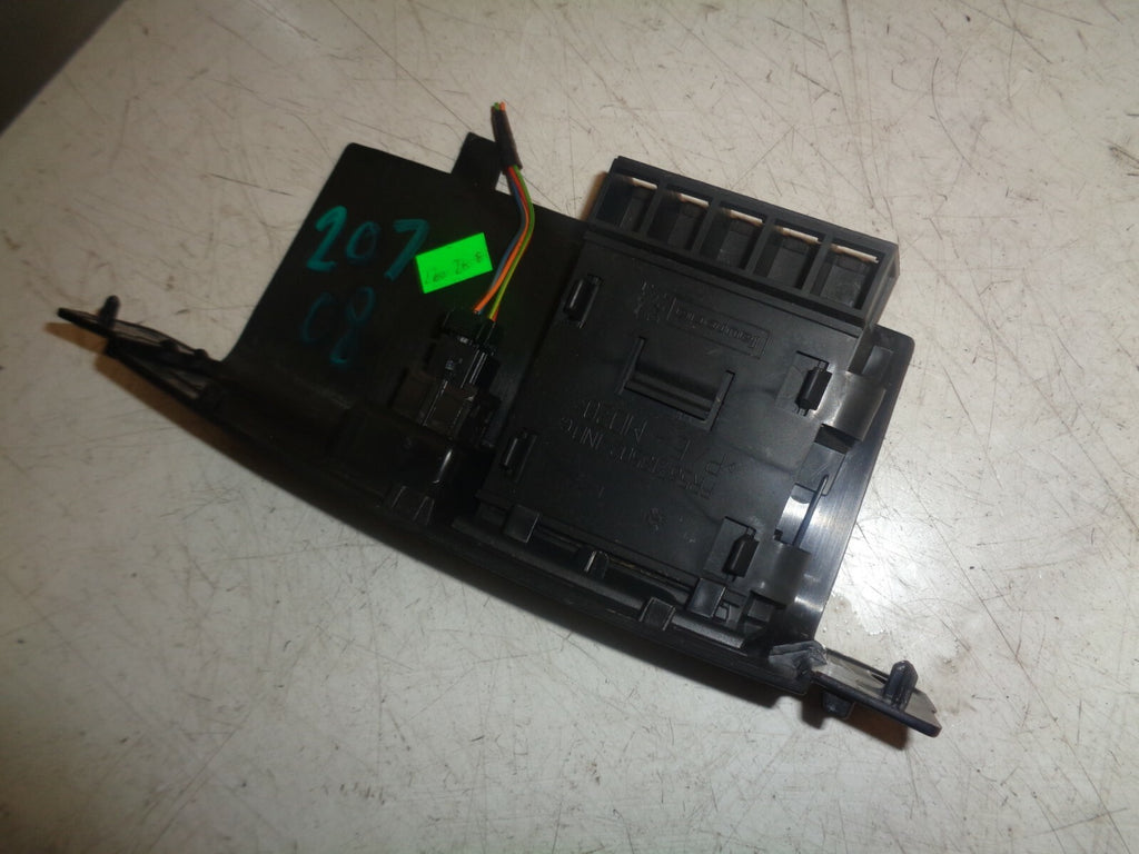 PEUGEOT 207 2008 1.4 PETROL CENTRAL DOOR LOCK SWITCH & PANEL 9656713577