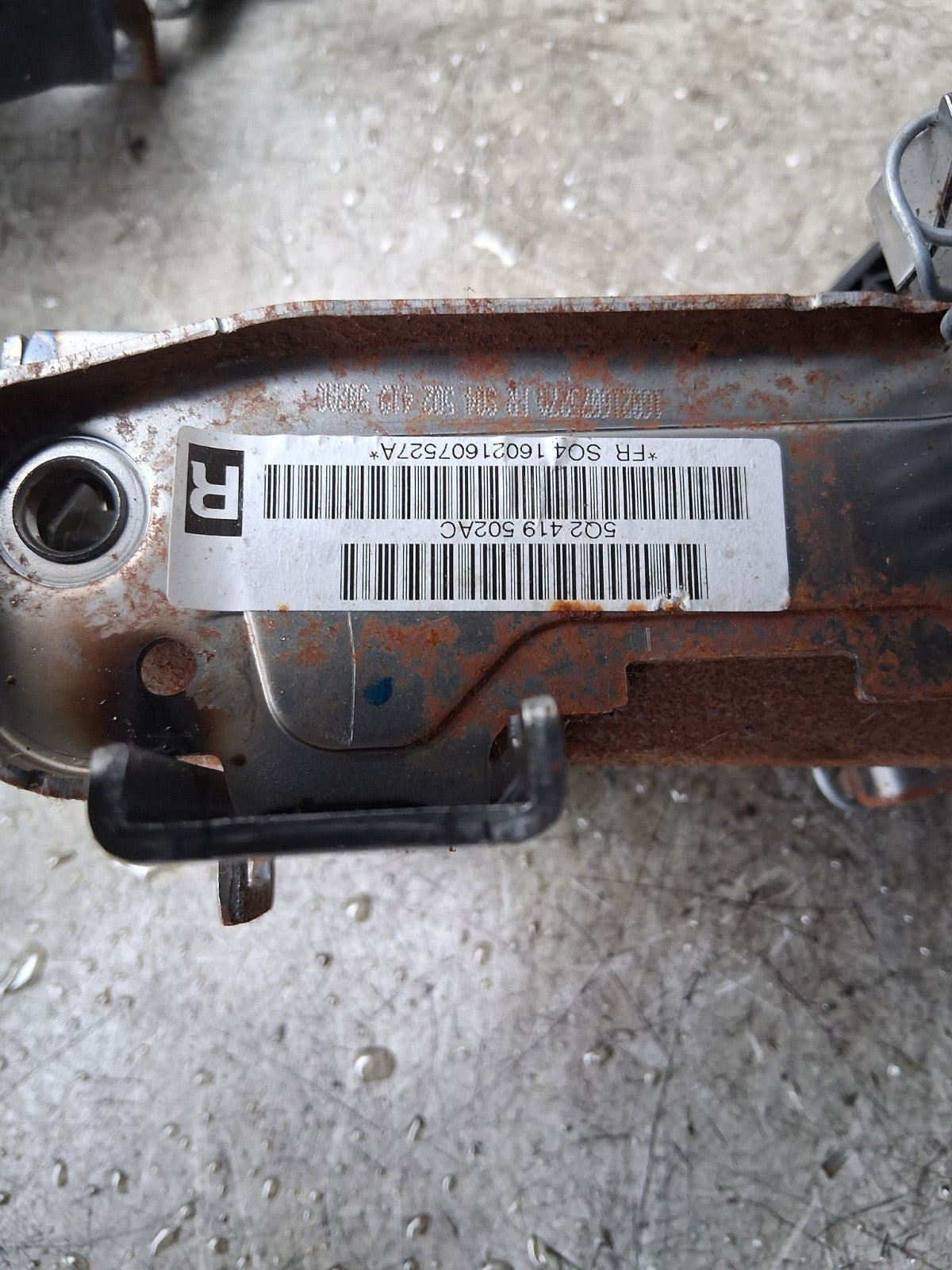 2016 VOLKSWAGEN GOLF STEERING COLUMN BARREL STARTER SWITCH 5Q2419502AC