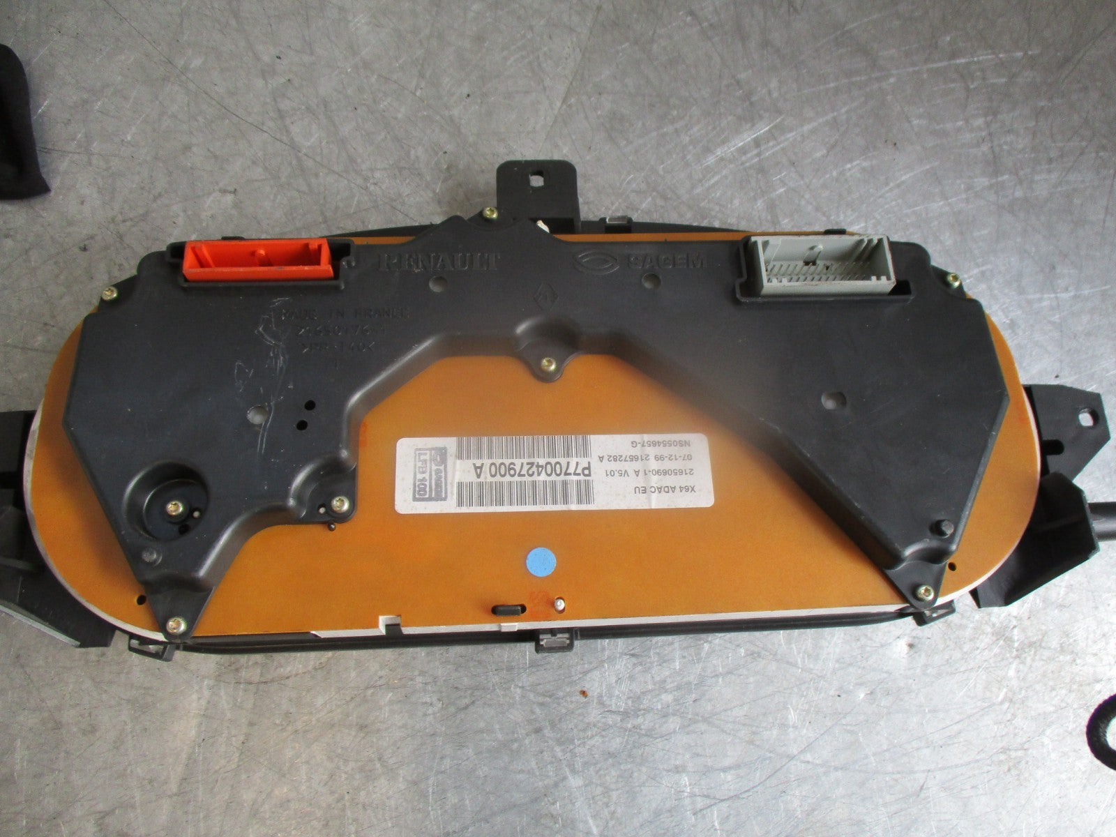 2001 RENAULT SCENIC 1.6 PETROL SPEEDO SEEDOMETER INSTRUMENT CLOCKS P77004277900A