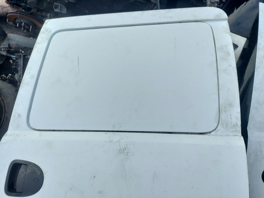2007 VAUXHALL COMBO C NSF PASSENGER SIDE SLIDING DOOR WHITE