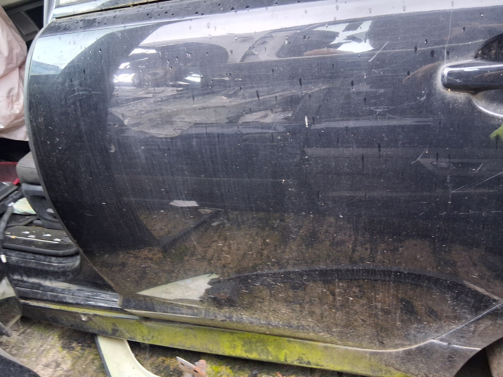 2015 JAGUAR XF X250 FACELIFT NSR PASSENGER SIDE REAR LEFT DOOR SHELL BLACK