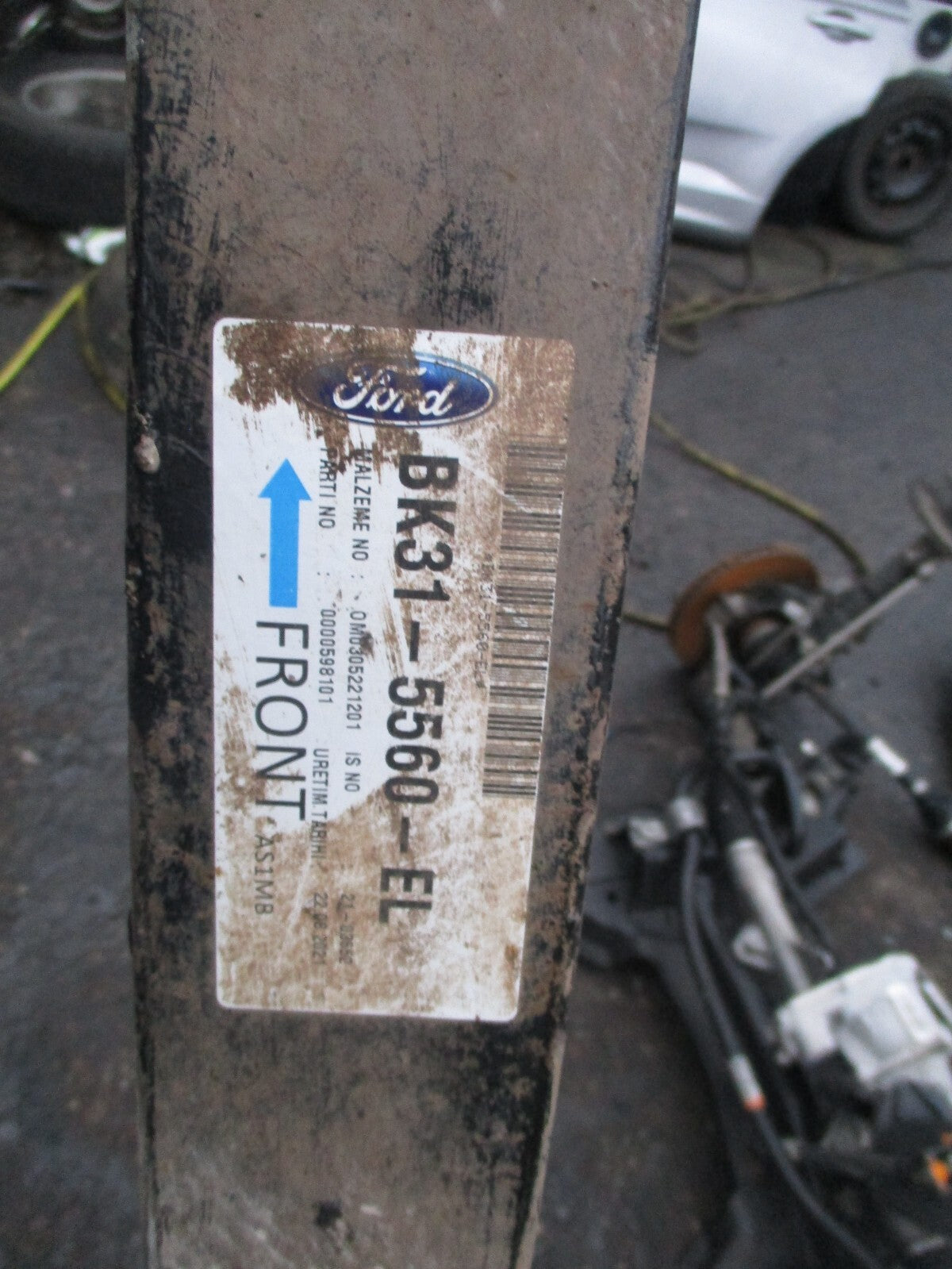 2021 FORD TRANSIT 350 MK8 REAR LEAF SPRING BK315560EL