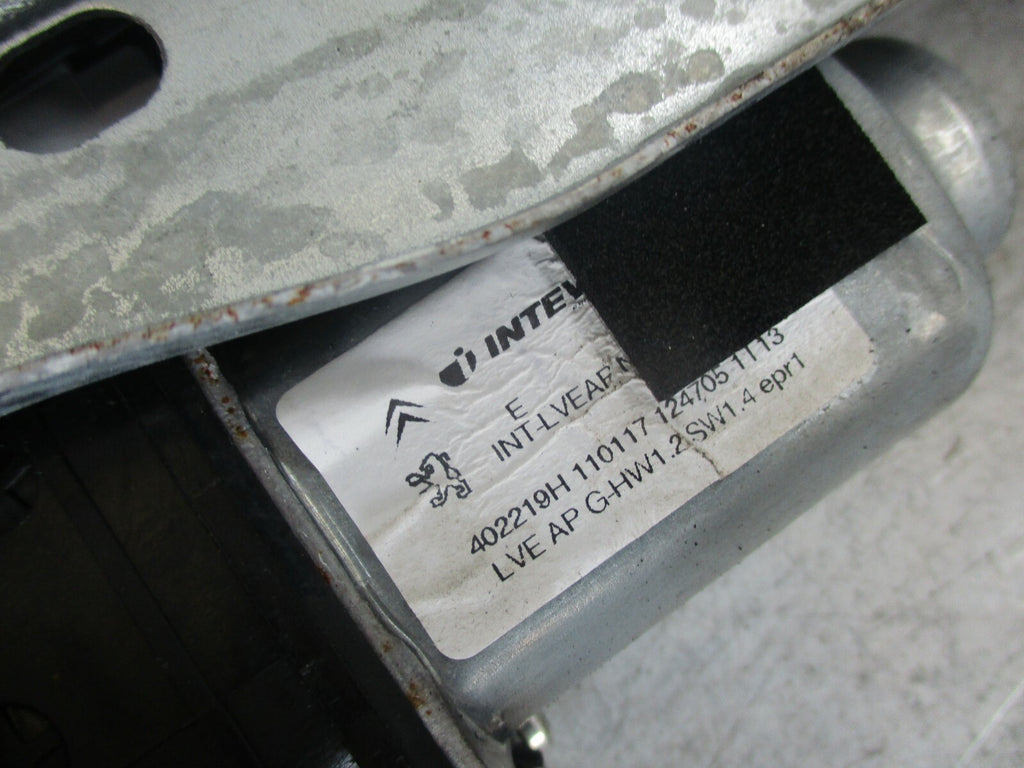 CITROEN DS3 2016 NS PASSENGER SIDE WINDOW MOTOR WITH MODULE 402219H
