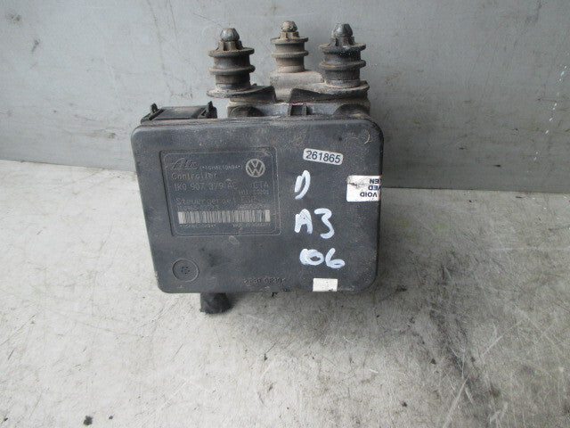 AUDI A3 2006 TYPE 8P ABS PUMP CONTROL MODULE 1K0907379AC