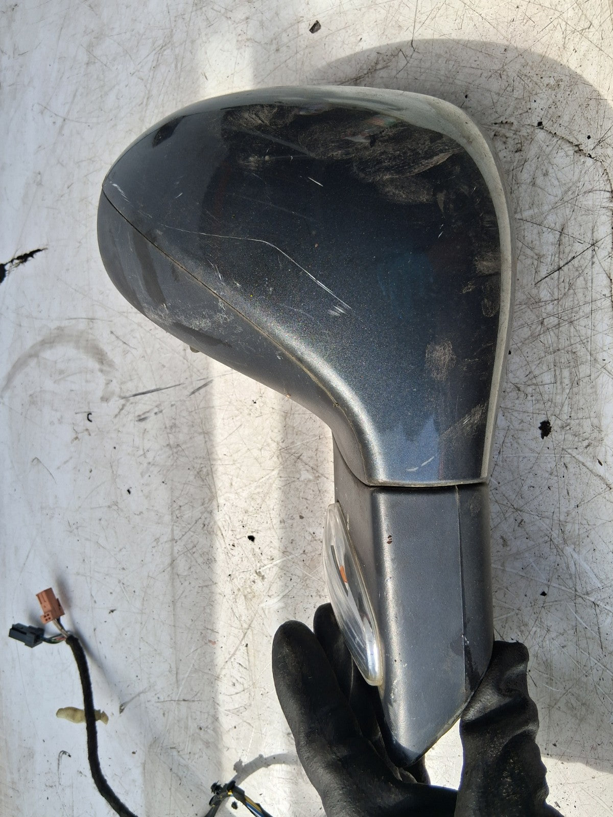 2010 PEUGEOT 207 OSF DRIVER SIDE FRONT RIGHT WING MIRROR 96806501XT