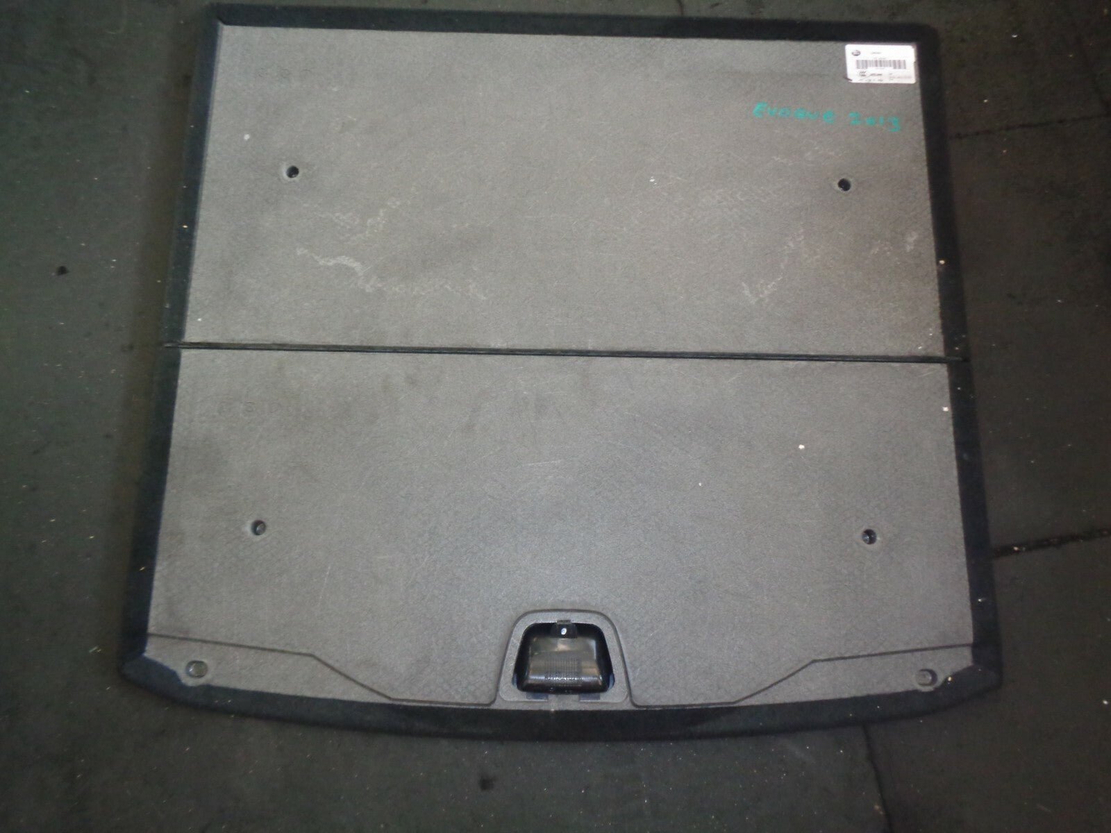 LAND ROVER RANGE ROVER EVOQUE 2013 2.2 DIESEL TRUNK CARPET