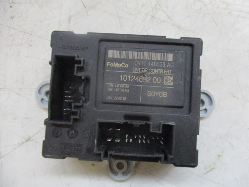FORD FIESTA MK7 2010 NSF PASSENGER FRONT DOOR BODY CONTROL MODULE C1VT14B533AG