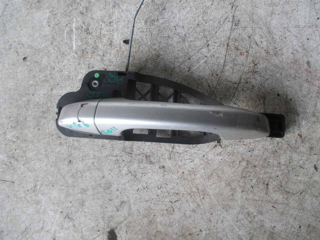MG MG6 2011 OSF DRIVER SIDE FRONT EXTERIOR DOOR HANDLE SILVER