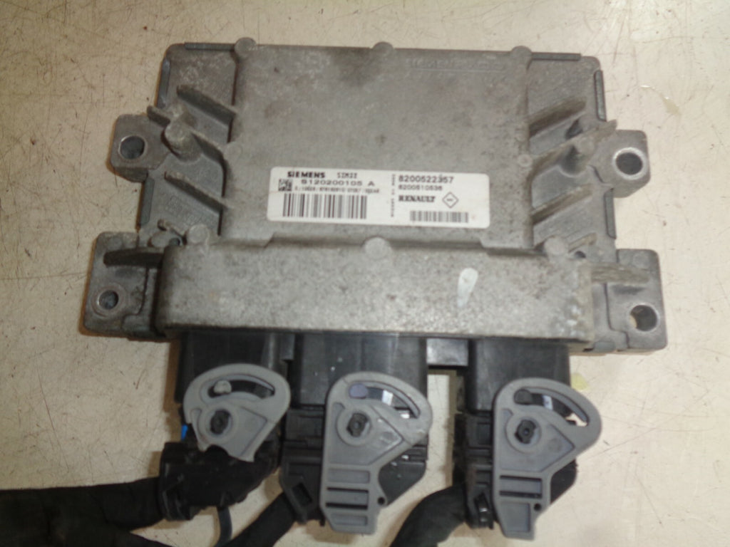 RENAULT CLIO 2009 MK3 1.2 PETROL MANUAL ECU ENGINE CONTROL MODUL UNIT 8200522357