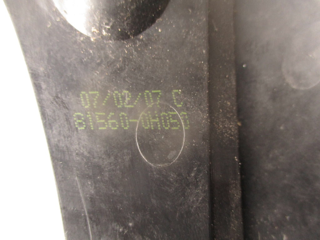 2007 CITROEN C1 NSR PASSENGER SIDE REAR LEFT TAIL LIGHT TAIL LAMP  815600H050