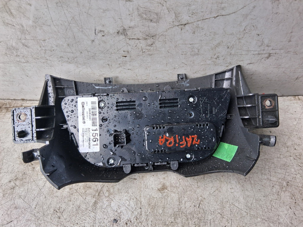 2017 VAUXHALL ZAFIRA C TOURER AC HEATER CLIMATE CONTROL SWITCH PANEL 39081561